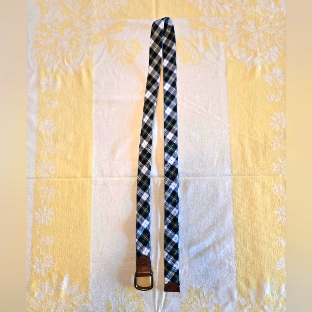 Ralph Lauren Polo Vintage Plaid Belt